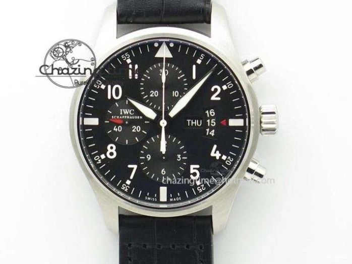 MIROTIME 0720 Ingeniuer St.Laurens SS Black Dial MKF 1:1 V2 Best Edition On Black Leather Strap A Functional 7351